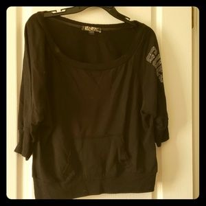 Guess sweatshirt w bling